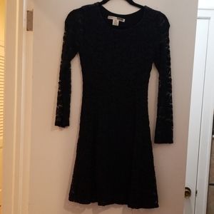 Black space dress